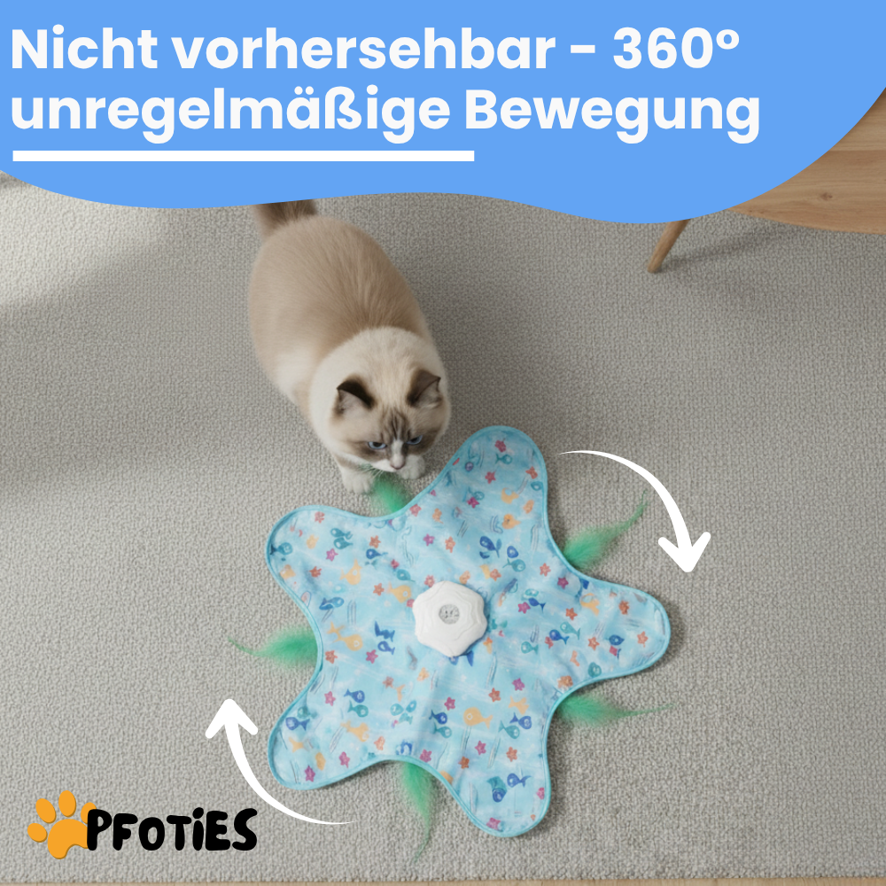 WunderFeder - Unvorhersehbarer Spielspaß für Katzen
