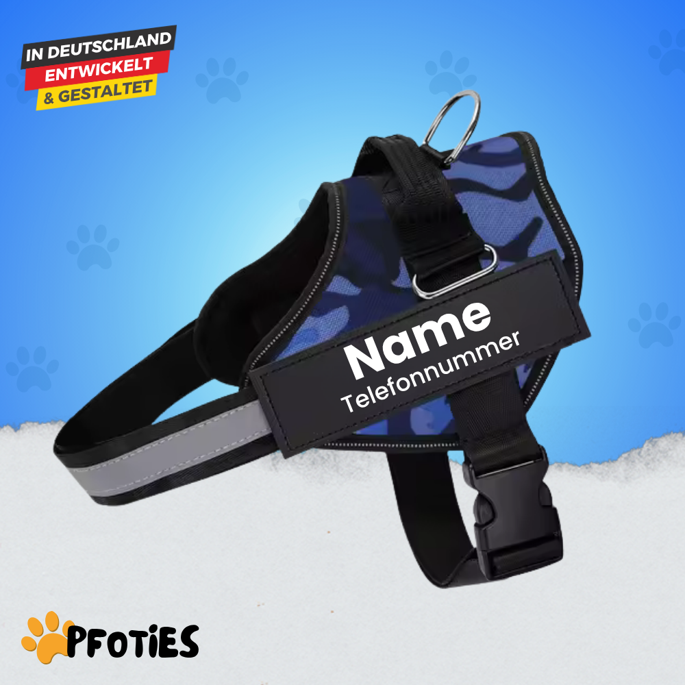 Personalisiertes Hundegeschirr | Pfoties®