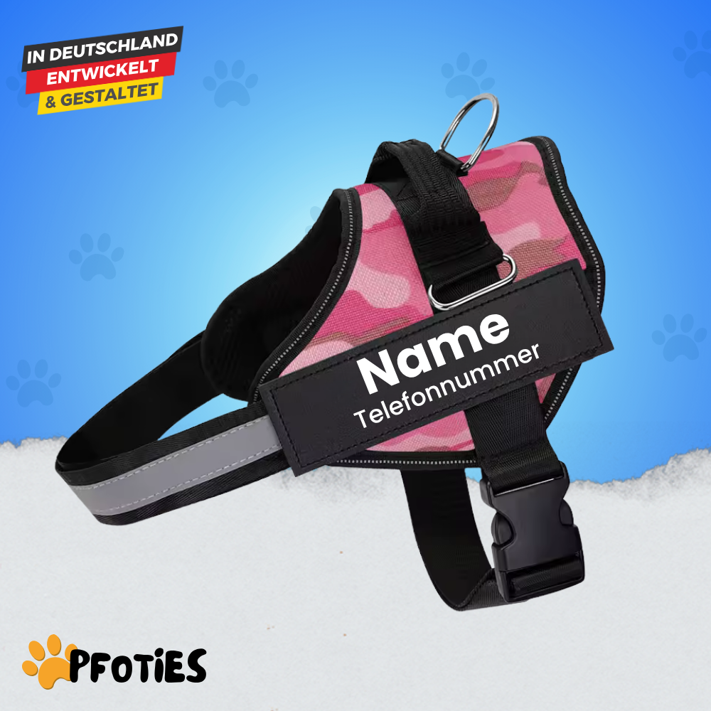 Personalisiertes Hundegeschirr | Pfoties®