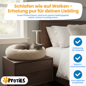 Katzenbett PfotenTraum - Schlafen wie auf Wolken