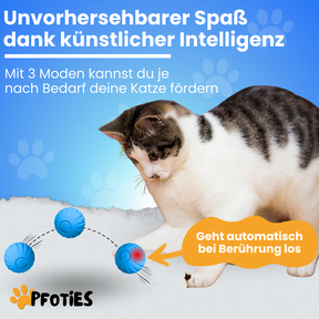 Powerball – Der rollende Spielspaß für Katzen