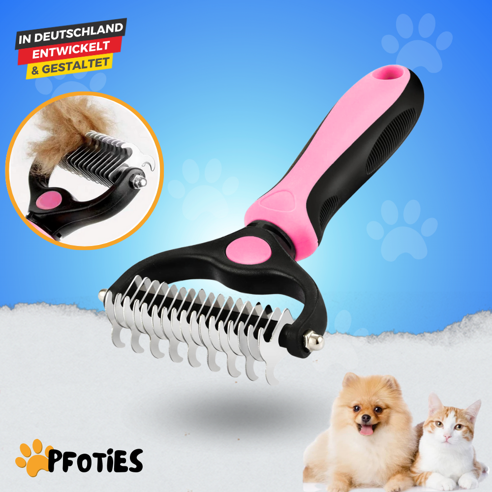 Fellzauber Bürste für Hunde & Katzen | Pfoties™