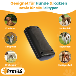 Fellbürste für Hunde und Katzen | Pfoties™