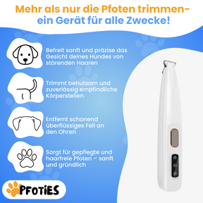 4in1 Pfotentrimmer Pfoties™