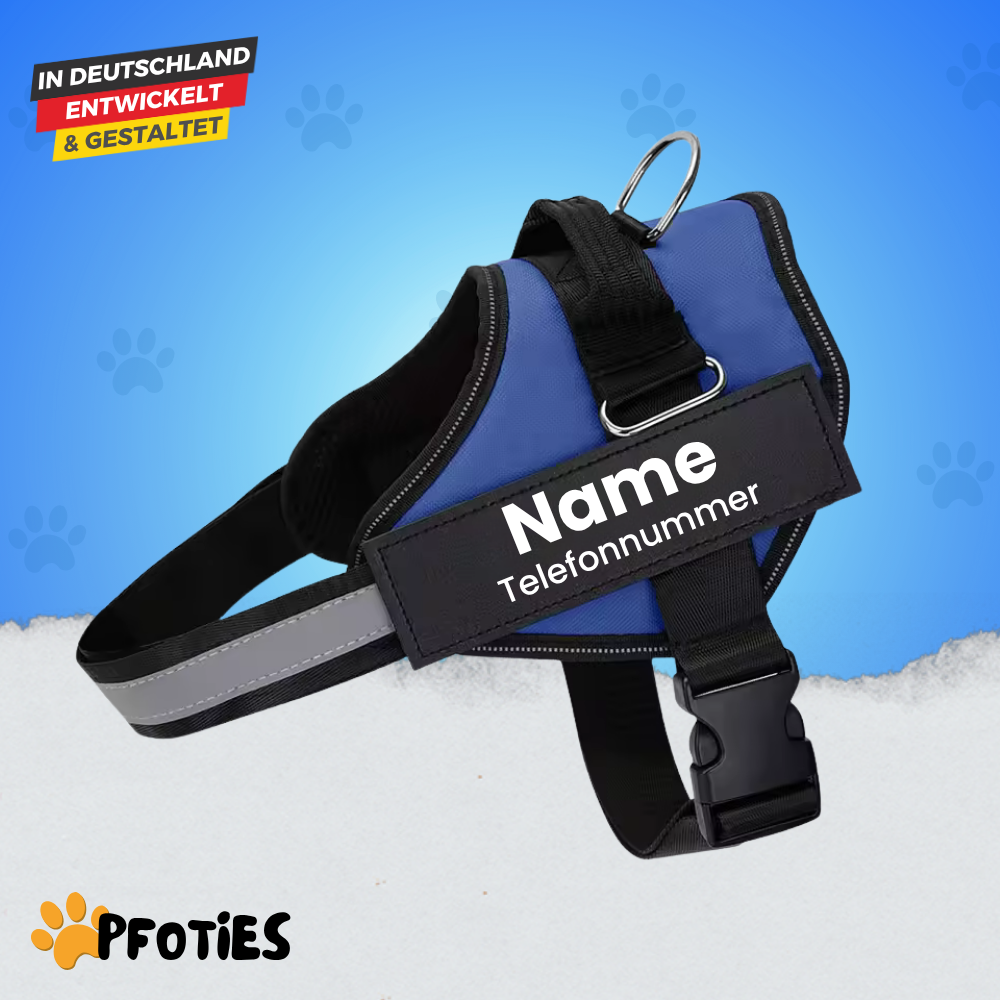 Personalisiertes Hundegeschirr | Pfoties®