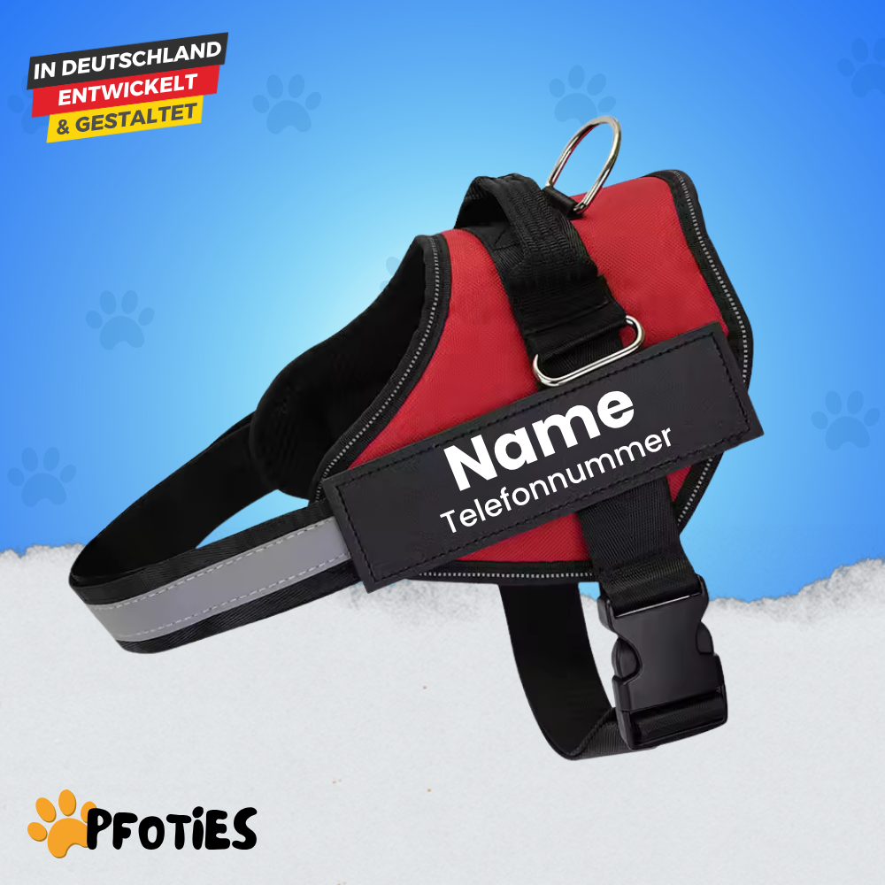 Personalisiertes Hundegeschirr | Pfoties®