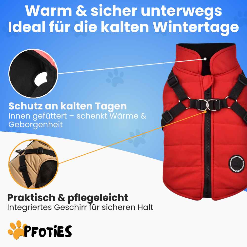 FellWärmer - Premium Wintermantel für Hunde