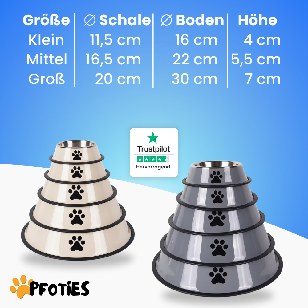 Näpfchen – Futter- & Trinknapf von Pfoties®