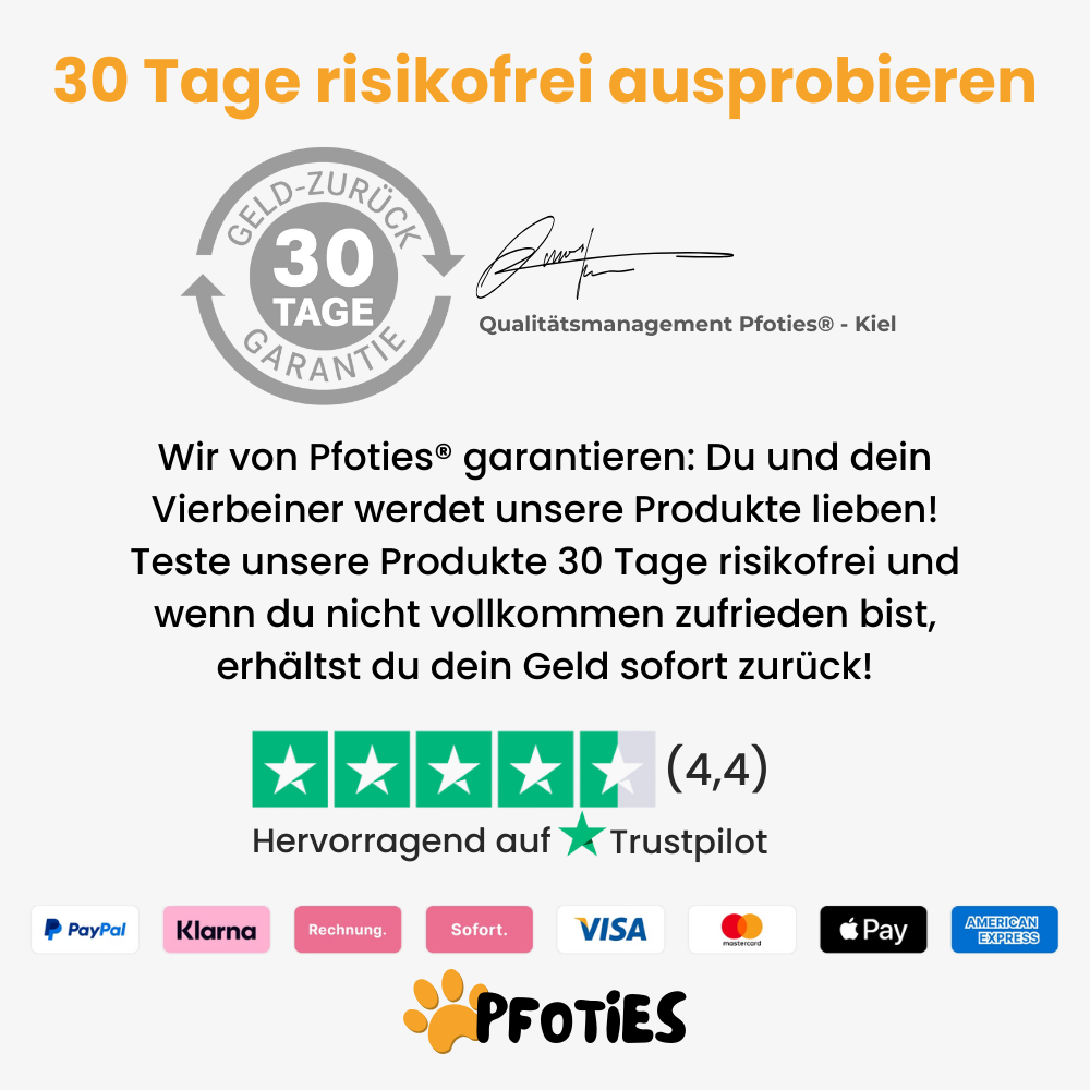 Pfoties_Zufriedenheitsgarantie_Trustpilot