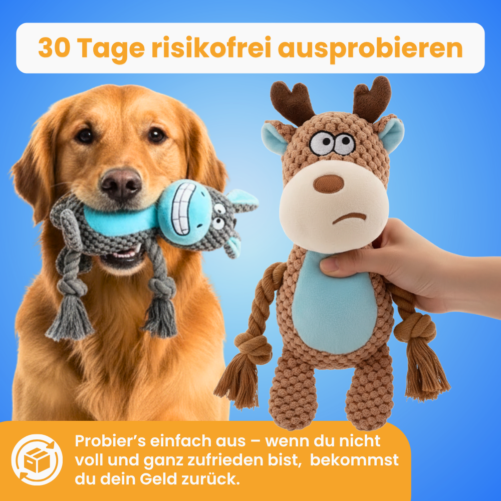 Plüschies - Zum zerren, kauen & lieben | Pfoties® Original