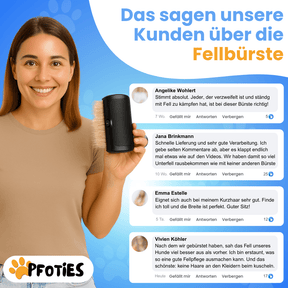 Fellbürste_Pfoties_Kundenbewertung